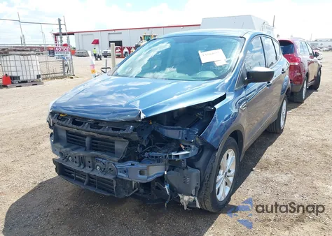 2018 Ford Escape S из США, поврежденный, VIN 1FMCU0F76JUB24379